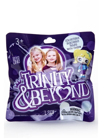4x TRINITY & BEYOND Collectible Buildable Figure & Charm MYSTERY PACKS Doll !!! Cover
