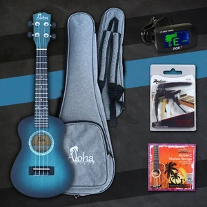 Ukulele UK811, Bag, Tuner, Ukulele Capo, Extra Strings (Canadian Brand) - Picture 1 of 9