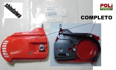 SHINDAIWA MOTOSEGA 251TS 251TSC CARTER LATO CATENA COMPLETO ORIGINALE RICAMBIO
