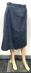 British RAF Royal Air Force 1972 Pattern Blue-Grey Dress Skirt, 63/80/108 - Picture 1 of 6