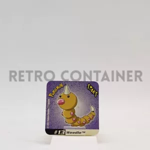 NINTENDO POKEMON STAKS PANINI 2002 Card Magnet Series 1 - # 13 Weedle - Imagen 1 de 1