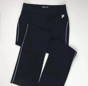 FILA SPORT Jungen M 10/12 Fußball Laufen Activewear Hose schwarz geschnittener Saum siehe Bilder - Bild 1 von 9