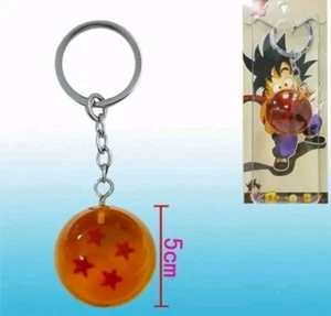 Dragon Ball Schlüsselanhänger - Drachenkugel Goku 4 Sterne - Bild 1 von 2