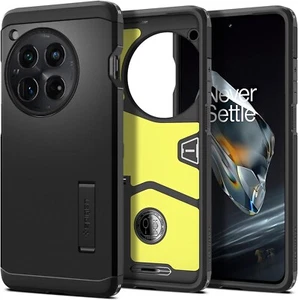 Armatura dura Spigen progettata per custodia paraurti resistente per OnePlus 12 ~ nero - Foto 1 di 9