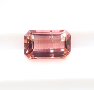 Natural Tourmaline Octagon Cut Stone 7.5x4.5 mm 1.10 Crt October Birthstone - Imagen 1 de 10