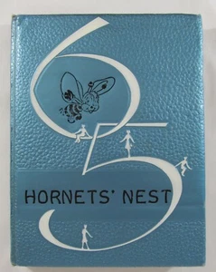 The Hornets' Nest, anuario de escuela secundaria Hooks 1965, Hooks, tapa dura de Texas - Imagen 1 de 12