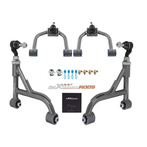 Steel Upper Control Arms Kit for Lexus IS300 01-05 Front Rear Camber Adjustment - Picture 1 of 9