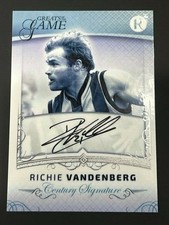 2017 AFL REGAL GREATS OF THE GAME SIGNATURE RICHIE VANDENBERG 53/100
