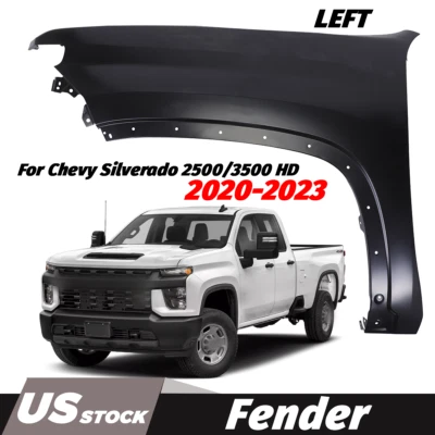 Fender Front  Driver Left Side For 2020-2023 Chevrolet Silverado 2500/3500 HD - Image 1 of 4