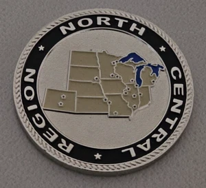 Federal Bureau of Prisons North Central Region, KS, moneta sfida - Foto 1 di 2