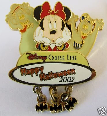 Prendedor colgante Disney Halloween Minnie Mouse con fantasmas ** Foto 1 de 2