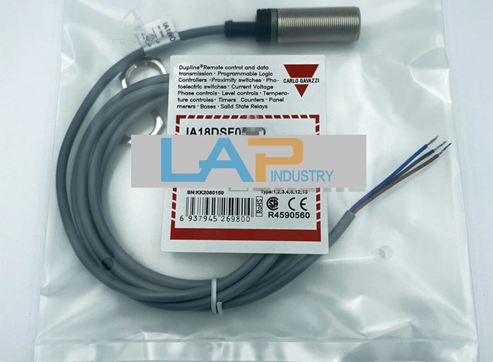 1PCS NEW FOR Carlo Gavazzi Proximity Switch IA18DSF05PO - Image 1 of 3