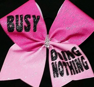 Lazos de alegría - Ocupado sin hacer nada - Lazo de pelo brillante - Imagen 1 de 1