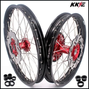 Llantas con radios de enduro KKE 21/18"" para buje Honda CRF250R 2004-2013 CRF450R 2002-2012 - Imagen 1 de 13