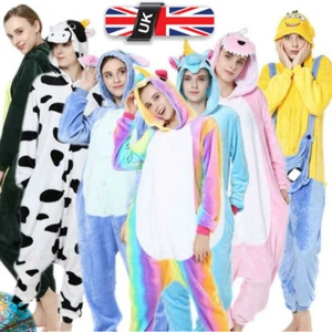 Unisex Adult Kids Animal Onsieee8 Kigurumi Pyjamas Fancy Dress Sleepwear New AA - Picture 1 of 229