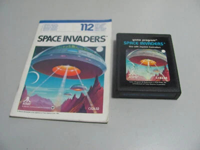 Space Invaders Atari 2600 PAL 1978 Cart With Manual Great Game Tested & Working - Image 1 of 4