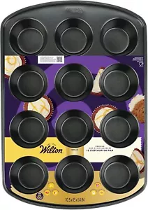 Perfect Results Premium Non-Stick Cupcake Pan, 12-Cup Muffin Tin, Steel Baking - Picture 1 of 25