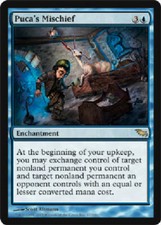 PUCA'S MISCHIEF X4 4 4X Shadowmoor MTG Magic the Gathering Cards DJMagic