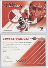 2003-04 ITG Be A Player Memorabilia Future of the Game /30 Ray Emery #FG-2
