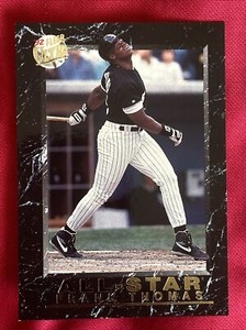 1992 Fleer Ultra #9 Frank Thomas All-Star Insert! HOF! Mint! Free Shipping ⚾️🔥