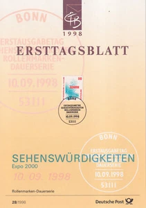 Ersttagsblatt 28/1998 - Imagen 1 de 1