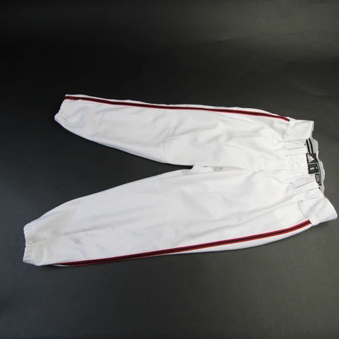 Rutgers Scarlet Knights adidas Baseball Pants Men's White Used Cover