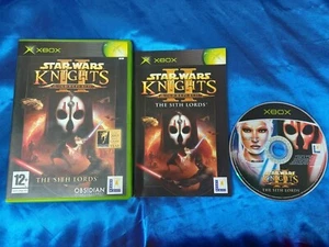 Xbox STAR WARS Caballeros de la Antigua República II 2 Los Señores Sith Versión PAL - Imagen 1 de 6