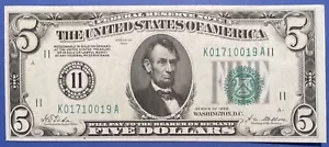 1928 $5 Five Dollar Dallas Federal Reserve Note Redeemable in Gold - Picture 1 of 12