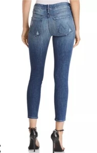 MOTHER Jeans The Looker Crop in Gypsy Blue Damen 27 Denim Luxus Designer - Bild 1 von 14