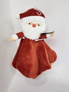 Santa Claus Lovey Plush Baby Toy Stuffed Red Christmas Gift Holiday - Picture 1 of 12