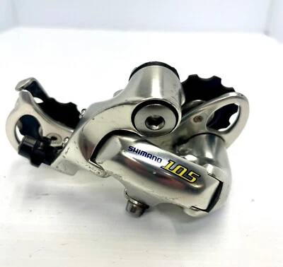 Vintage Shimano 105 RD-5500 Rear Derailleur Long Cage 9s 9 Speed Bolt On A4 - Image 1 of 4