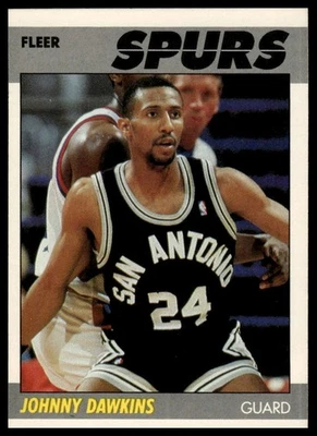 1987-88 Fleer #27 Johnny Dawkins - Image 1 of 2