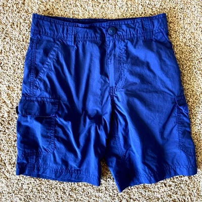 BSA Navy Blue Cub Scout 100% Supplex Nylon Uniform Shorts Youth Kid Boys Small 8 - Image 1 of 4