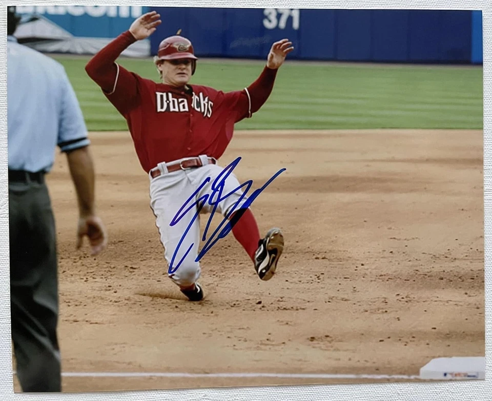 Foto brillante autografiada firmada por Eric Byrnes de 8x10 Arizona Diamondbacks Foto 1 de 1
