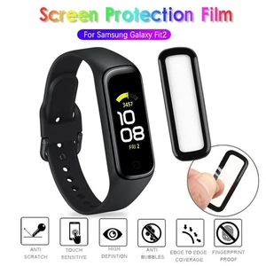 Film Soft Fibre Glass Screen Protector Guard Cover For Samsung Galaxy Fit2 - Photo 1 sur 9