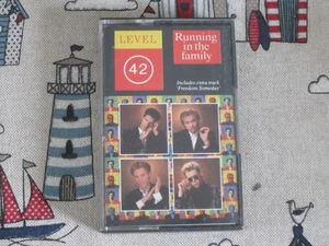 LEVEL 42 RUNNING IN THE FAMILY 1987 POLYDOR RECORDS AUDIO CASSETTE ALBUM - Picture 1 of 6