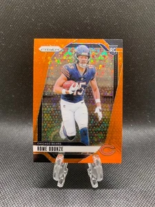 2024 Panini Prizm Rome Odunze Orange Disco Prizm Rookie Card #385 RC Bears  - Picture 1 of 2