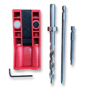 Pocket Hole Jig Kit mit Bauherren 500 Stück Pocket Hole Schrauben für 3/4 Hart - Bild 1 von 5