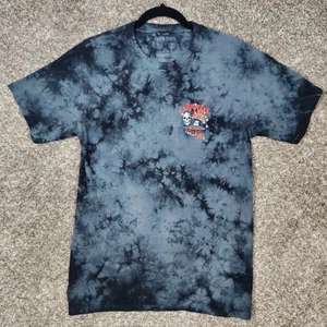 Grim Days Reaper T Shirt Mens Sz S Mushrooms Trip Of a Lifetime Tie Dye Reaper - Picture 1 of 9