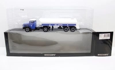 Minichamps 499070870 MAN F8 Tanksattelzug ARAL 1:43  lf2590 - Bild 1 von 4