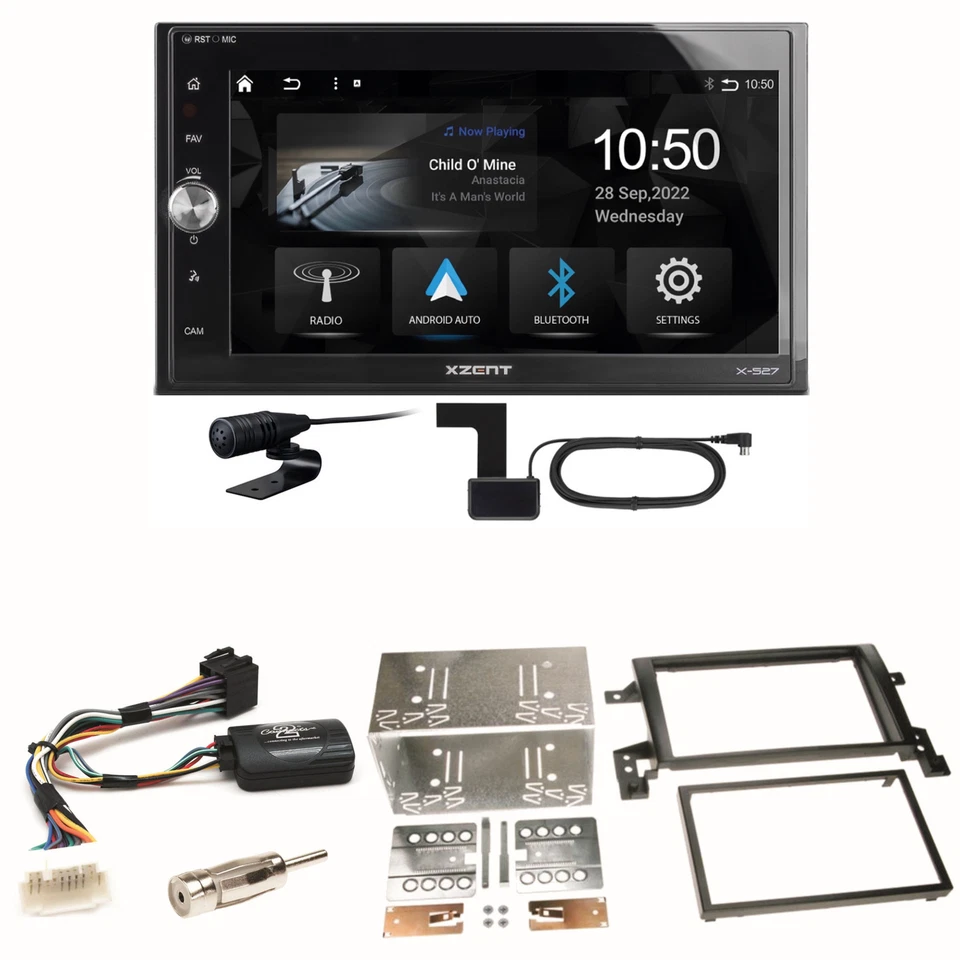 Xzent X-527 Android Auto CarPlay DAB Einbauset für Suzuki Grand Vitara JT - Bild 1 von 1