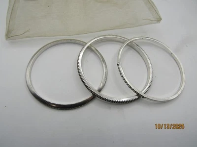 CHICO'S BANGLE BRACELETS SET OF 3 WITH RHINESTONES NWT - Image 1 of 4