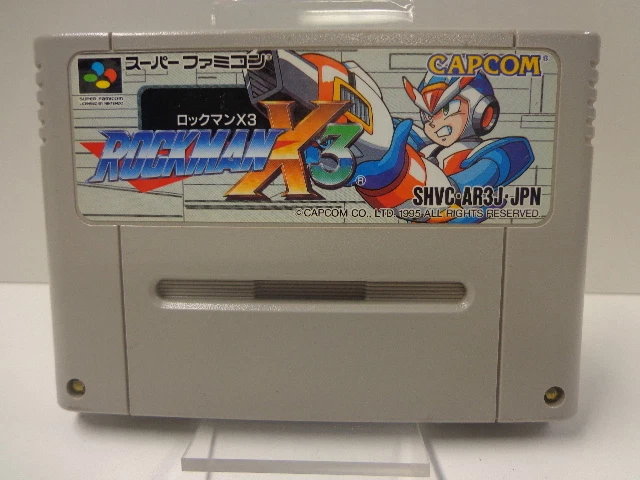 SNES Spiel - Rockman X3 / Mega Man X3 (JAP Import) (Modul) Super Nintendo - Bild 1 von 1