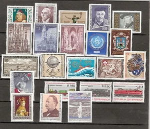Österreich 1977 Kompletter Jahrgang Postfrisch ** MNH - Bild 1 von 2