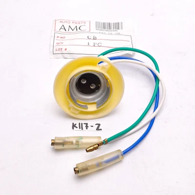 Repuesto enchufe luz cabeza honda cb100 cb125 s90 ct90 sl100 tl125 xl100 xl125 Foto 1 de 4