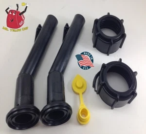2 -Blitz Gas Can Spouts Rings FREE Vent Replacement Vintage 900092 900302 - NEW! - Picture 1 of 11
