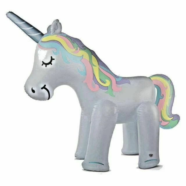 BigMouth Inc BMYS-0001 Giant Inflatable Magical Unicorn Spray Sprinkler