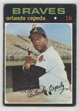 1971 Topps Orlando Cepeda #605 HOF