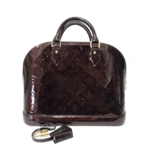 Authentic Louis Vuitton Monogram Vernis Alma PM Hand Bag #42543 - Picture 1 of 24