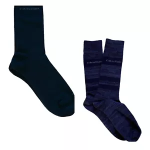 Calvin Klein 2 Paar Herrensocken Größe Medium NEU - Bild 1 von 5
